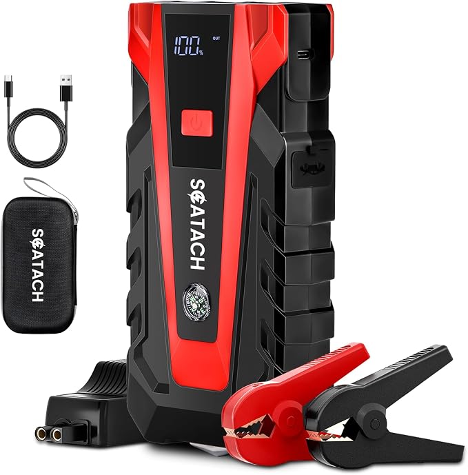 Scatach 011 3500A Car Battery Jump Starter, 12V Jump Starter Battery Pack by Scatach