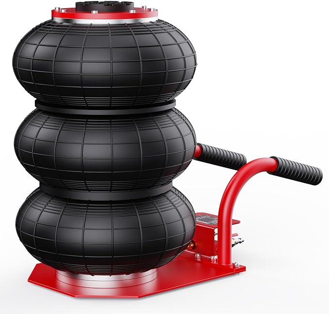 Air Jack, 3 Ton/6600 lbs Car Jack, 3-5 s Fast Lifting Pneumatic Jack by Unknown