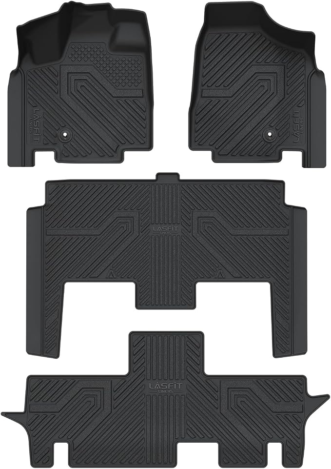 LASFIT Floor Mats Fit for Chrysler Town & Country 2008-2016/Dodge Grand Caravan - Image 9