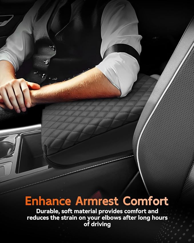 CDEFG for Volkswagen Atlas 2024 2025 Center Console Cover Armrest Box Cover for - Image 5