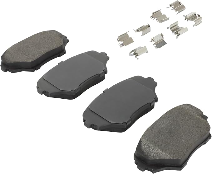 Premium Ceramic Front Brake Pads Compatible - Image 2