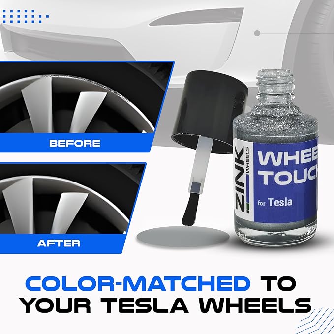 Premium Tesla Wheel Curb Rash Repair Kit - Image 5