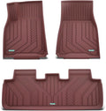 YHTAUTO Custom Fit Light Red Car Floor Mats by YHTAUTO