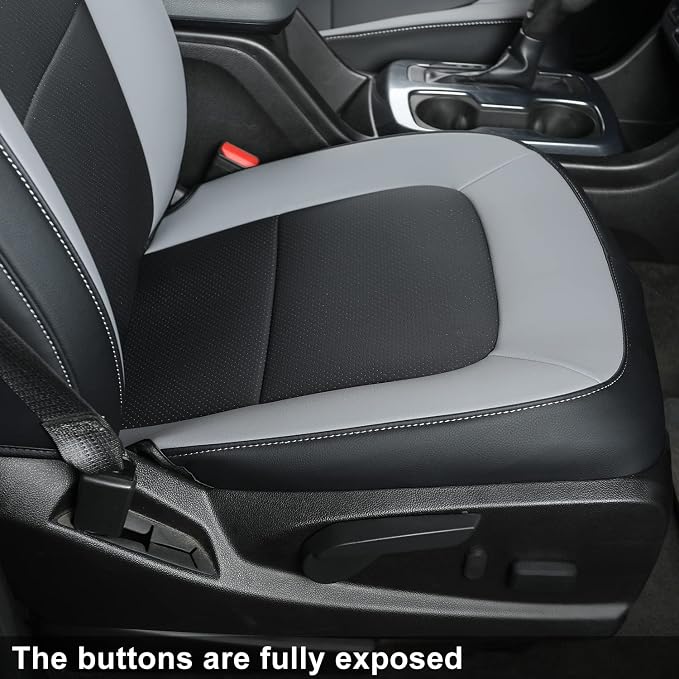 LUCKYMAN CLUB Chevy Colorado Seat Covers, fit - Image 4