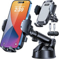 HTU 2025 Best Car Phone Holder 【Ultimate 5-in-1 & Upgraded 100+LBS Strongest by HTU15yearsincarmounts