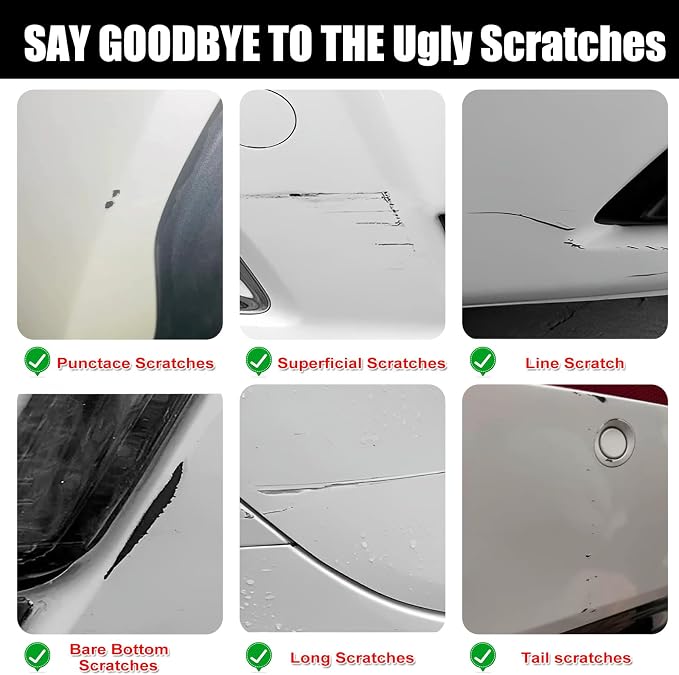 Car Touch Up Paint) for Cadillac, Car Paint Scratch Repair Kit, Quick & Easy - Image 7
