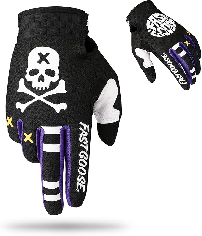 Dirt Bike Motorcycle Gloves by Unknown