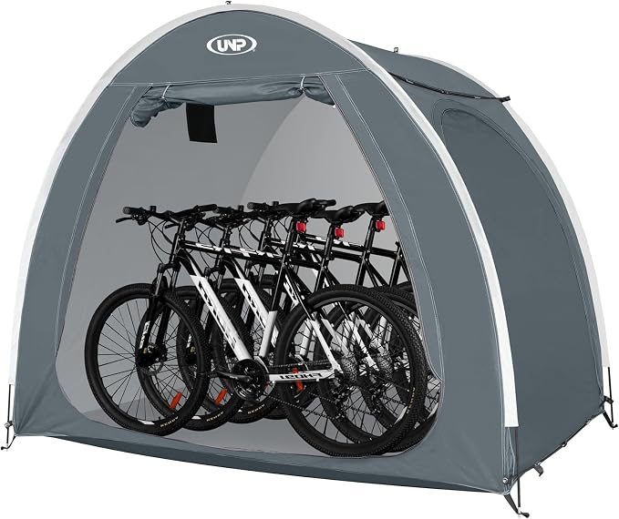 UNP Bike Storage Shed Tent, Portable Outdoor Bike Storage Tent - Image 9
