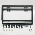 License Plate Frames, 2 Packs Front Rear Car Tags, Aluminum Alloy License Plate by Unknown