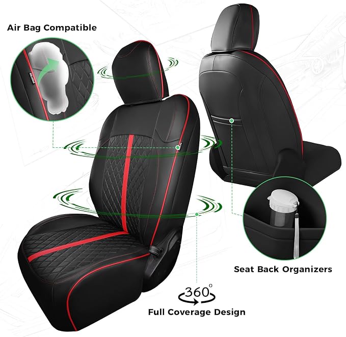 for Jeep Wrangler Seat Covers 4Door JK 2013 2014 2015 2016 2017, Custom Car - Image 3