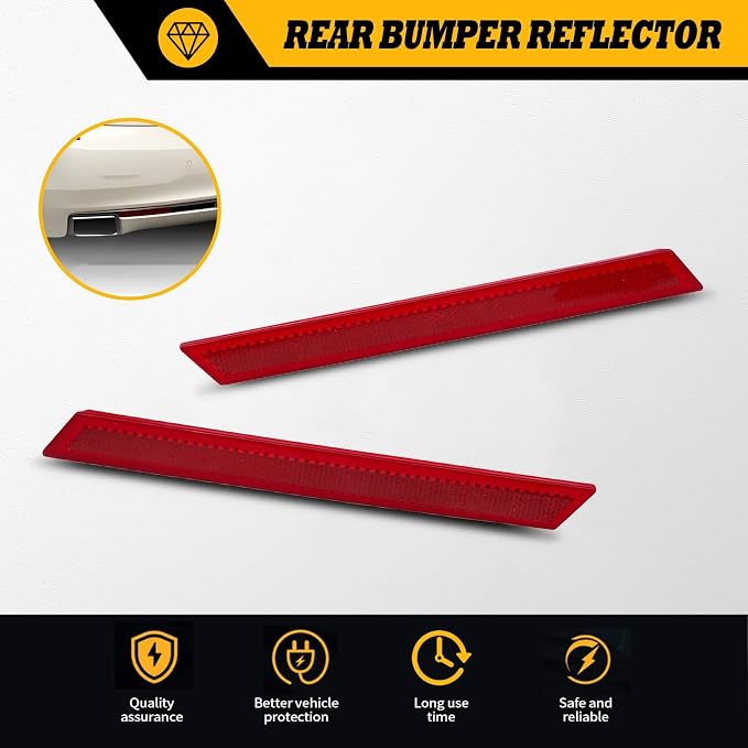 20874085 20874084 Rear Bumper Reflector Compatible - Image 4