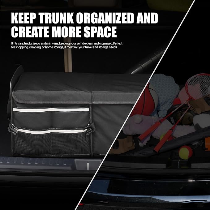 LIBZAKI Car Trunk Storage Organizer - Image 5
