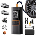 Tire Inflator Portable Air Compressor, 20000mAh 180PSI & 4X Faster Air Pump- by Capapro
