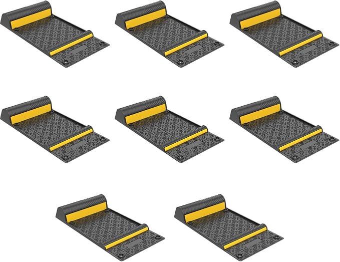 11''x21''/28cmx53cm Parking Guide Mats, Durable Self Adhesive Anti-Skid Wheel by OranclUS