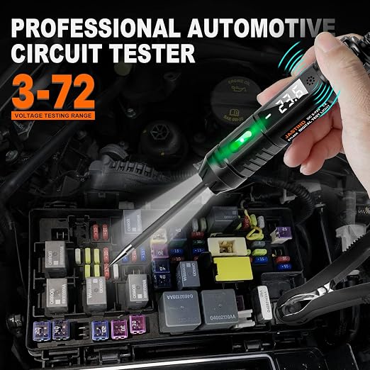 Heavy Duty 3-72V Digital LED Automotive Test Light, Circuit Tester - Image 6