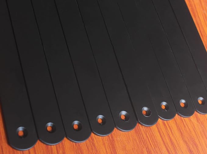 20 Pack L20 x H 12" Black Heavy Duty Shelf Brackets - Image 3
