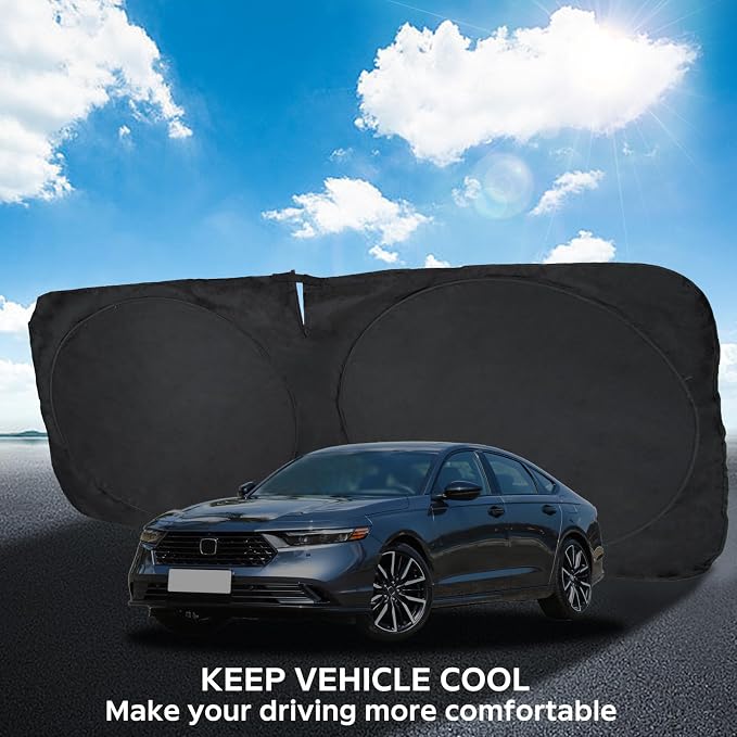 INSAUTO for Accord 2026 Windshield Sun Shade Sunshade Protector for Honda - Image 4