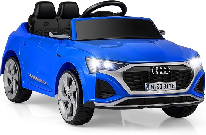Licensed Audi SQ8 Ride on Car by OLAKIDS, 12V Kids Electric Vehicle by Wherethefairytalebegins