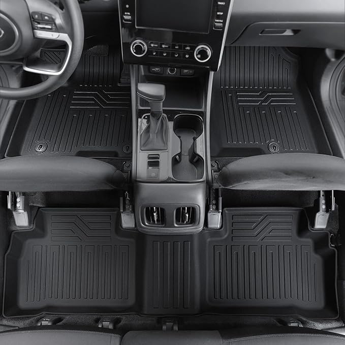 Floor Mats Set for 2022-2025 Hyundai Tucson Gas, Full Coverage All Weather - Image 3