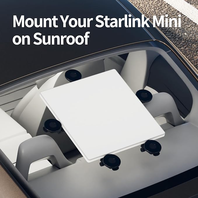 Starlink Mini Suction Cup Mount, Sunroof Mount - Image 2