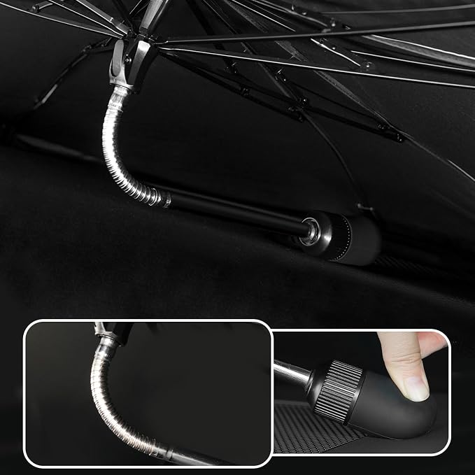 Umbrella Sunshade for Audi Q5 Accessories 2018-2025, Foldable Windshield Cover - Image 6