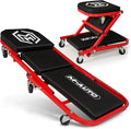 M-AUTO 40-Inch Folding Creeper Rolling Seat, All-in-One Adjustable Roller by M-AUTO