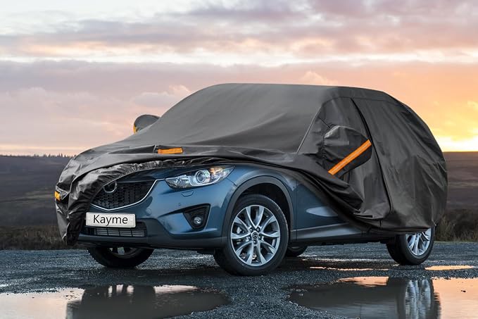 Kayme 7 Layers SUV Car Cover Custom Fit - Image 7