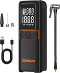 GOOLOO GT160 Tire Inflator Portable Air Compressor, 160PSI Portable Air Pump by GOOLOO