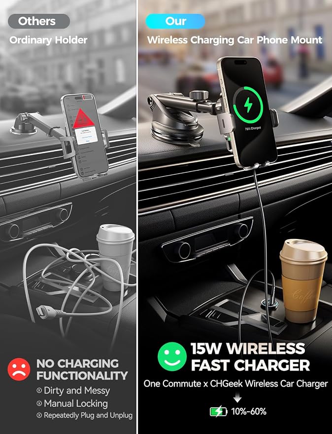 CHGeek Wireless Car Charger - Image 3