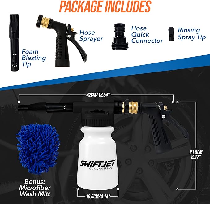 SwiftJet Car Wash Foam Sprayer Gun - Image 4