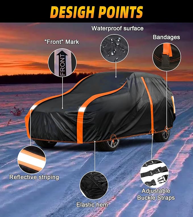 Car Cover Waterproof All Weather - Image 2