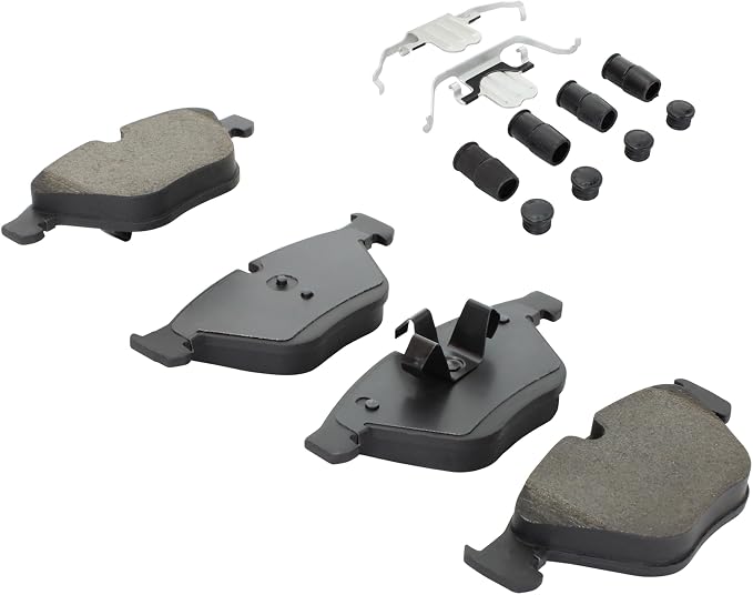 Premium Semi-Metallic Front Brake Pads Replacement - Image 2