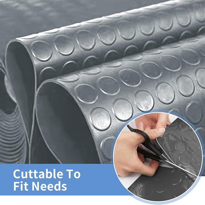 Premium Garage Floor Mat, Commercial Grade Heavy Duty Parking Mat - Image 3