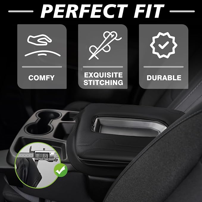 Muslogy Center Console Armrest Cover Compatible - Image 6