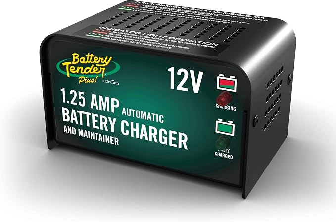Battery Tender Plus 12V 1.25 AMP Car & Motorcycle Battery Charger and Maintainer - Image 2