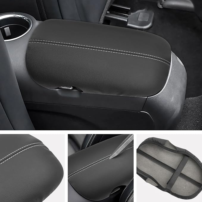 SXCY for 2024 2025 2026 Mustang Armrest Cover for Ford Mustang 2025 2026 - Image 3