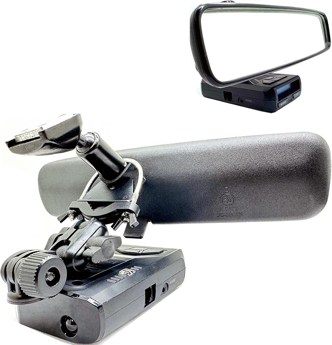 ChargerCity Enhanced U-Bolt Stainless Steel Lock Rearview Mirror Pole Bar Stem - Image 4