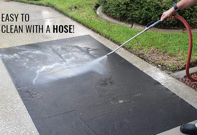Golf Cart Mat for Garage Floor – Oil Absorbent, Waterproof, Battery Acid - Image 6