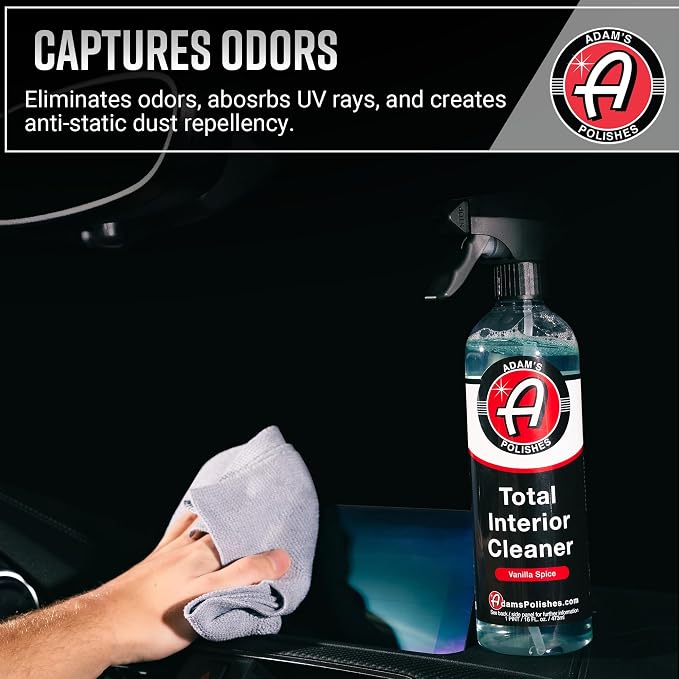 Adam's Polishes Total Interior Cleaner & Protectant, Quick Detailer & SiO2 - Image 5