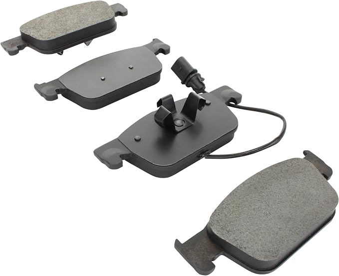 Premium Semi-Metallic Front Brake Pads Compatible - Image 2