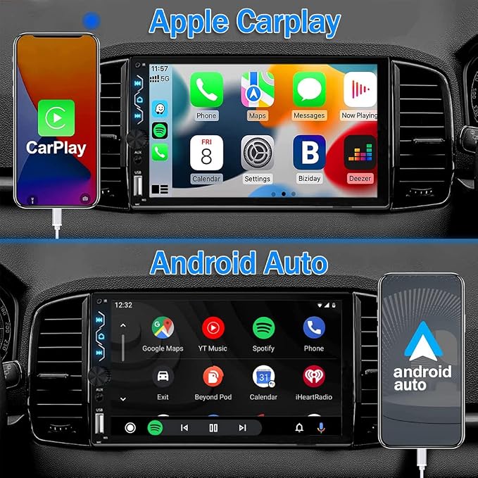 Leadfan Double Din Car Stereo - Image 3