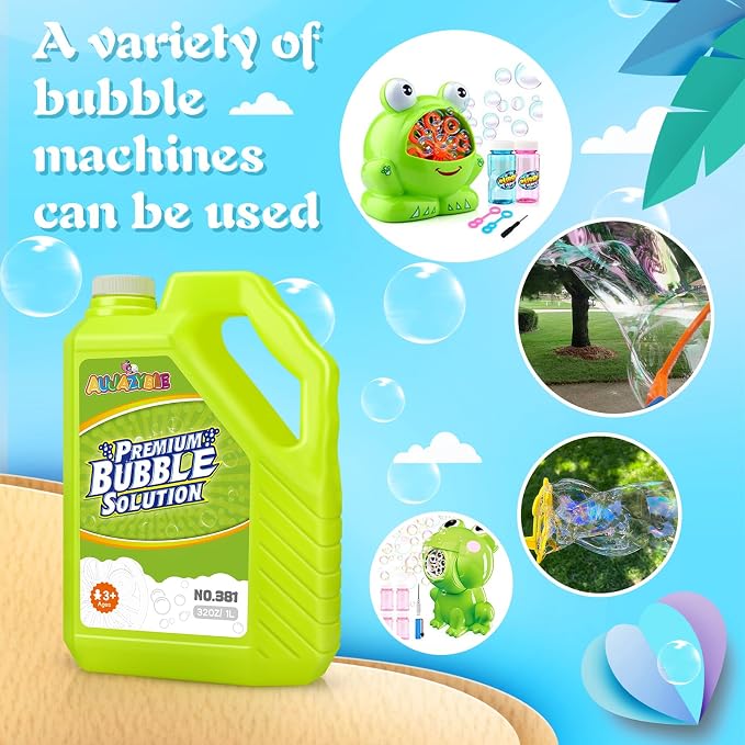 Bubble Solution Refills 32OZ | Giant Bubbles Refill Solution | Bubbles Bulk - Image 3