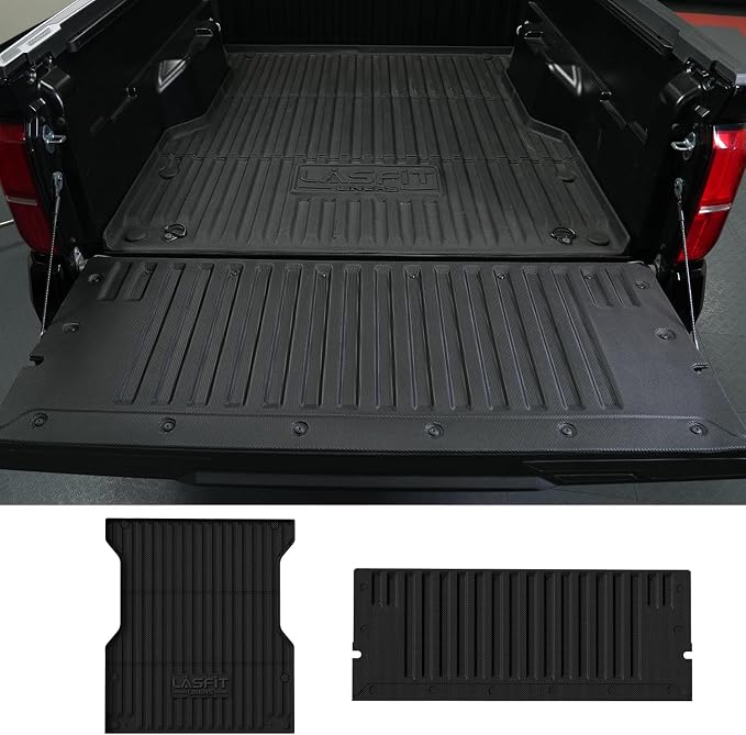 LASFIT Tailgate Mat for Toyota Tacoma 2024 2025, All Weather Truck Tailgate - Image 9