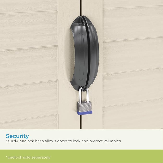 Suncast Vertical Outdoor Storage Shed - Image 4