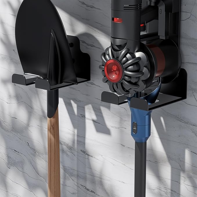 2 Pack Garage Organizer Trimmer Rack, Garden Power Tool Hanger Whackers Holder - Image 4