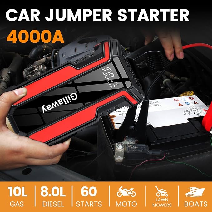 Q16B Jump Starter and air Pump - Image 5