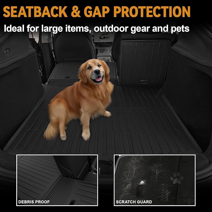 Floor Mats Set for 2025 2026 Tesla Model Y Juniper Accessories, Full Coverage - Image 6
