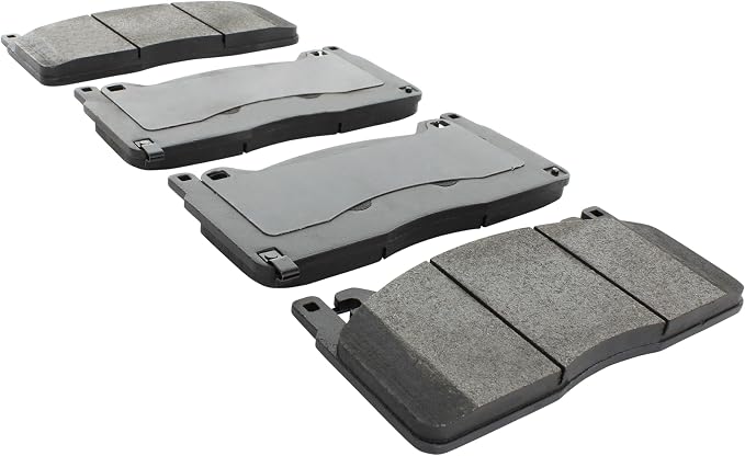 Premium Semi-Metallic Front Brake Pads Compatible - Image 2