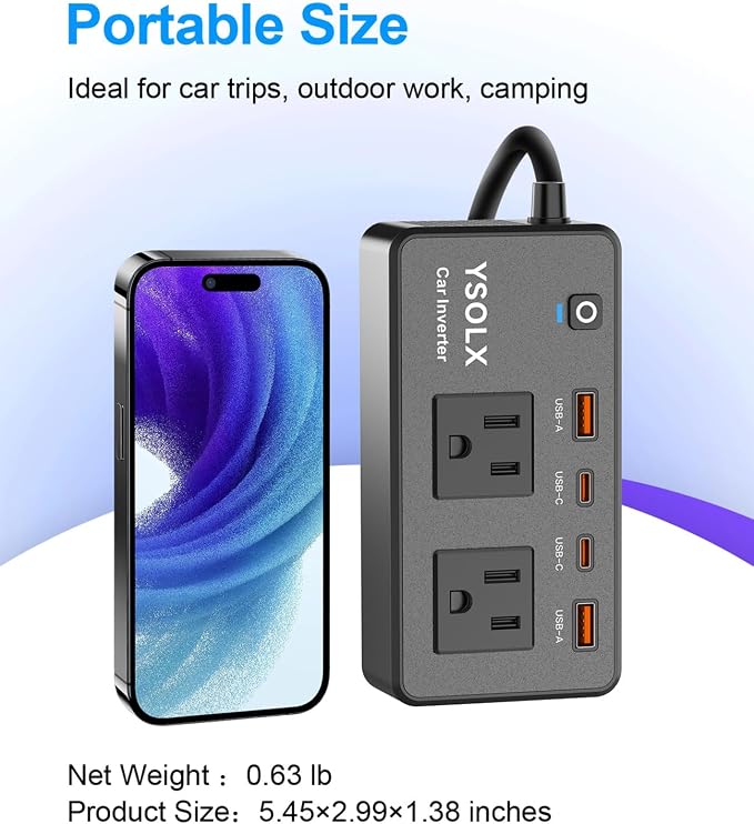 300W Car Power Inverter - Image 5