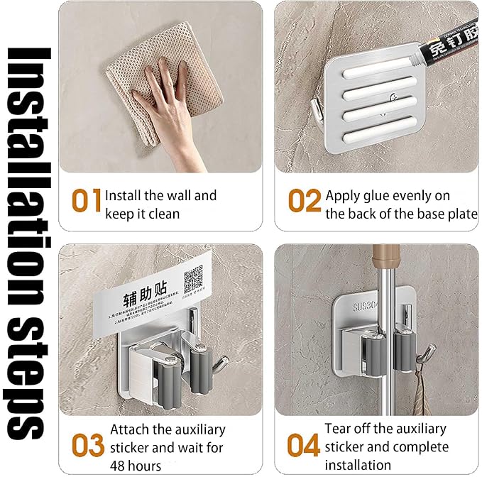Stainless Steel Mop and Broom - Image 6